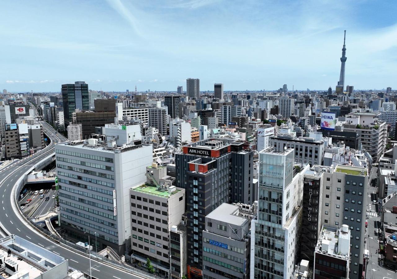 Apa Hotel Ueno Ekimae Токио Екстериор снимка